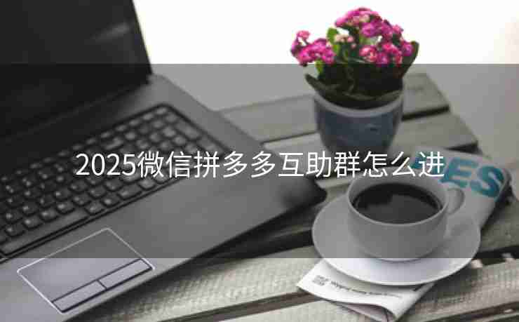 2025微信拼多多互助群怎么进