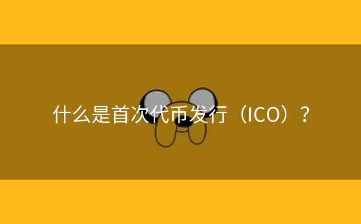 什么是首次代币发行（ICO）？